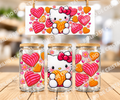 Arte Difital Hello Kitty Corações